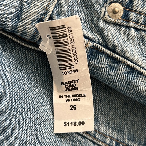 NWT Levi’s Baggy Dad Jeans - Picture 7 of 9